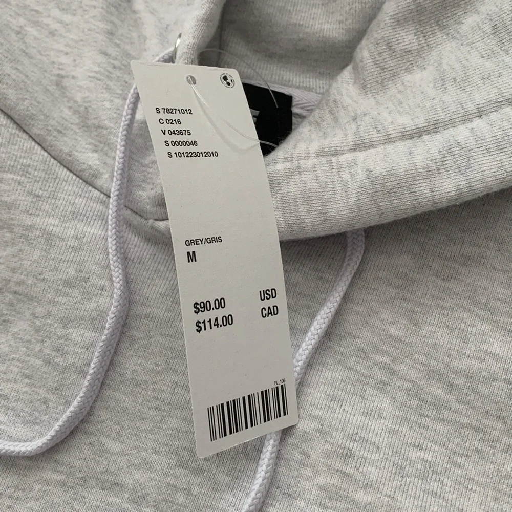 XLARGE STANDARD LOGO PULLOVER HOODED SWEAT-ASH-M - Picture 3 of 7